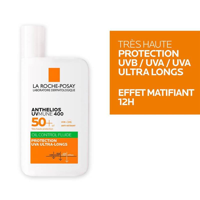 La Roche-Posay Anthelios UVmune 400 Fluide Oil Control SPF50+ 50 ml