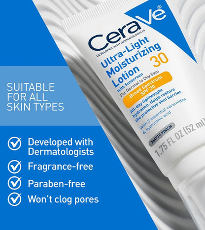 CeraVe Crème Hydratante Visage SPF 30 52ml