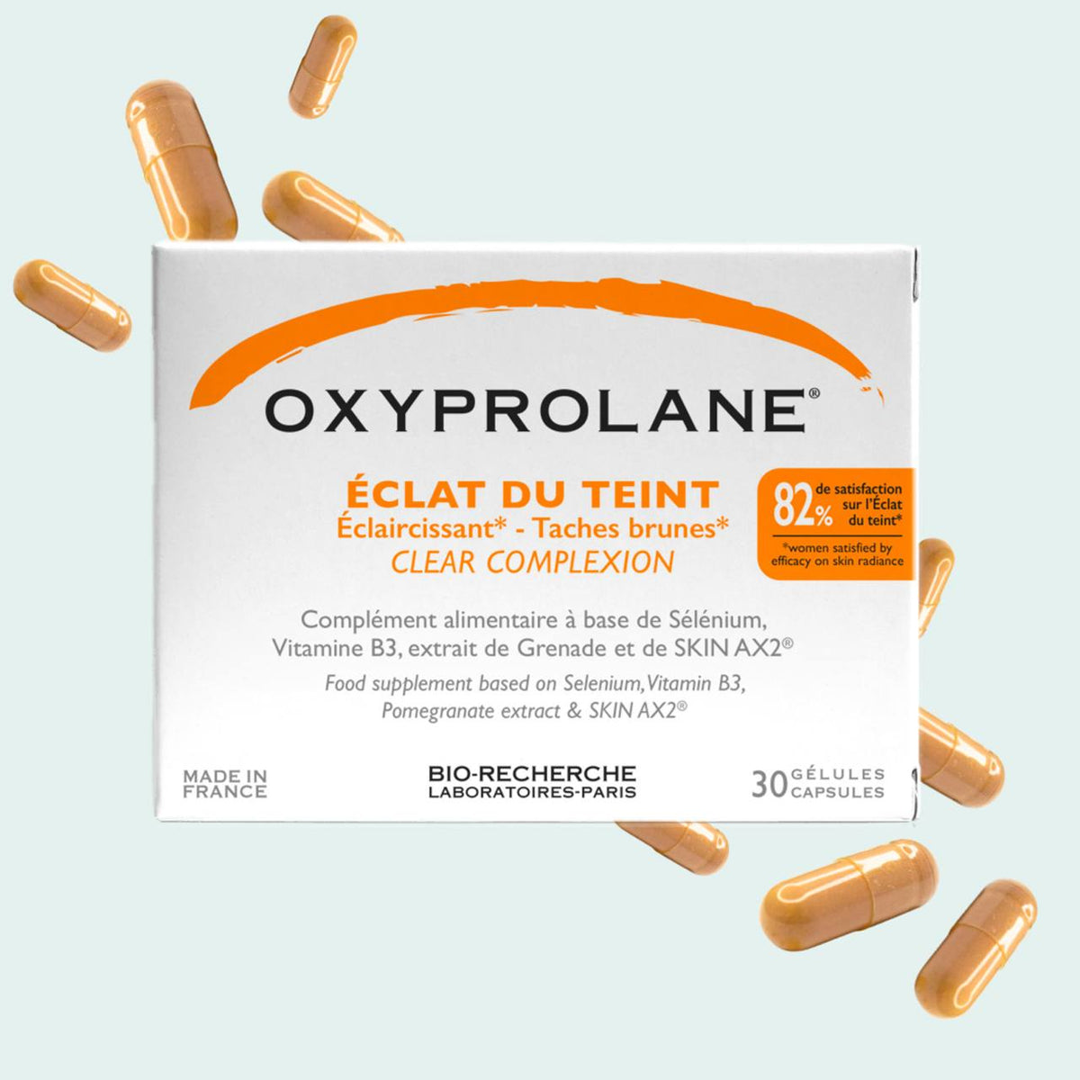Oxyprolane Éclat du Teint Anti Taches Éclaircissant 30 gélules
