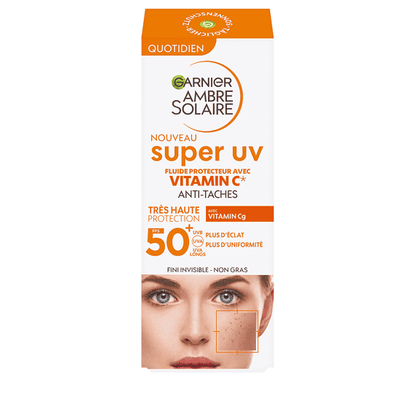 Garnier Fluide Visage Solaire Spf50 Super UV mit Vitamin C 40 ml