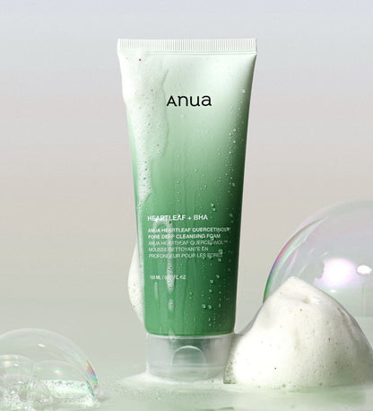 Gamme Anua Routine Complète – Nettoyant + Sérum + Crème Solaire SPF 50+
