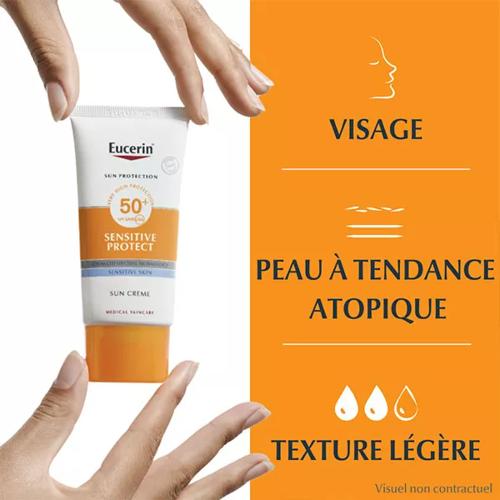 Eucerin Sensitive Protect Sun Crème SPF50+
