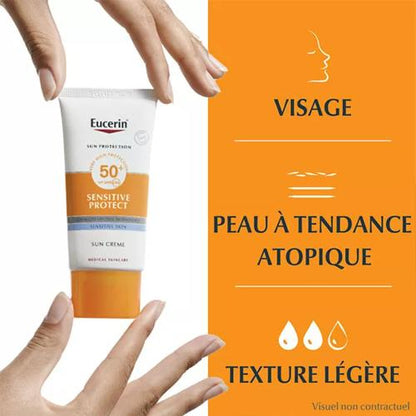 Eucerin Sensitive Protect Sun Crème SPF50+