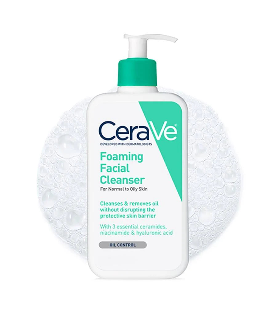 CeraVe Foaming Facial Cleanser – Gel Nettoyant
