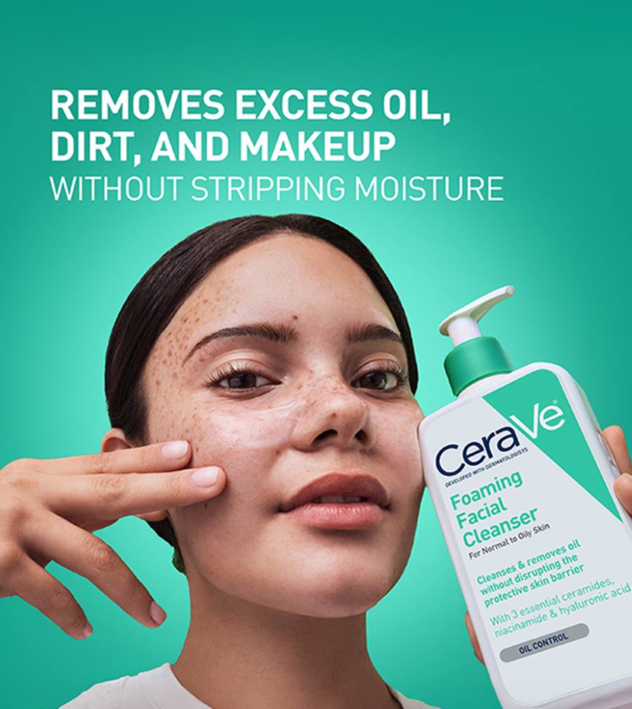 CeraVe Foaming Facial Cleanser – Gel Nettoyant