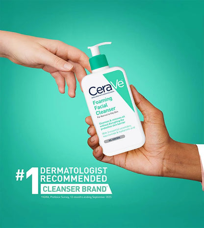 CeraVe Foaming Facial Cleanser – Gel Nettoyant