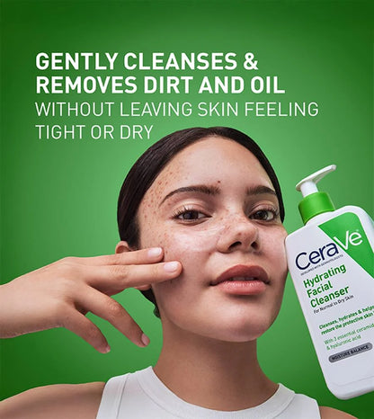 CeraVe Hydrating Facial Cleanser – Nettoyant Hydratant