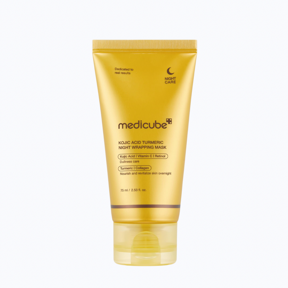 Medicube Kojic Acid Turmeric Night Mask – Masque de Nuit Éclat & Anti-Taches