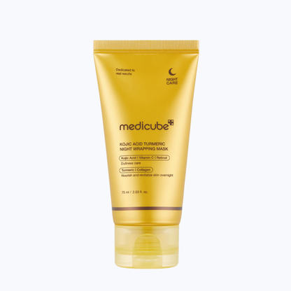 Medicube Kojic Acid Turmeric Night Mask – Masque de Nuit Éclat & Anti-Taches