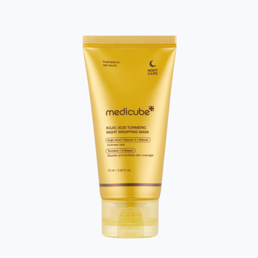 Medicube Kojic Acid Turmeric Night Mask – Masque de Nuit Éclat & Anti-Taches
