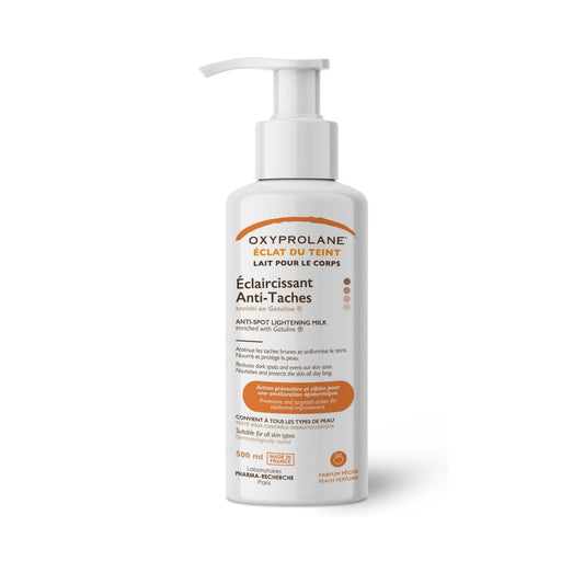 Oxyprolane Lait Éclaircissant Anti Taches Éclat du Teint 500ml