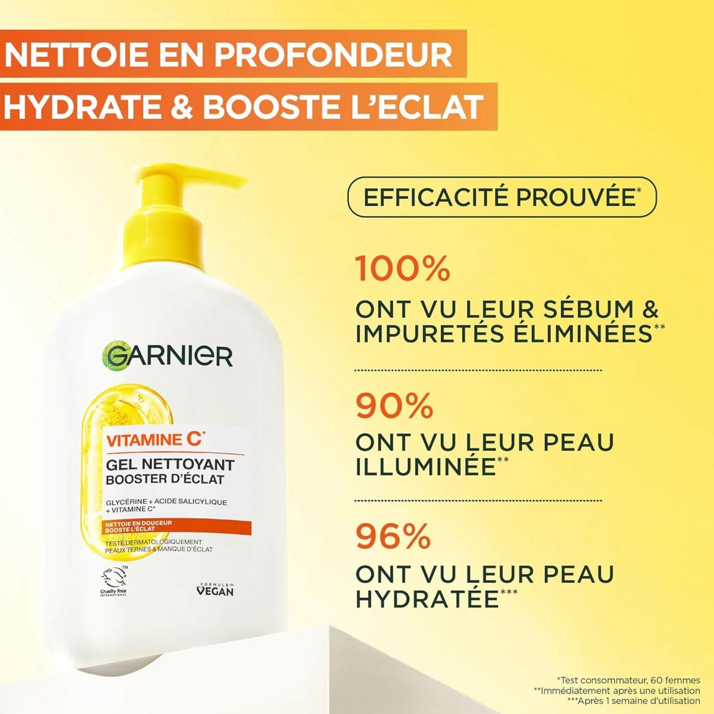 Garnier Vitamine C Gel Nettoyant Booster d’Éclat 250 ml