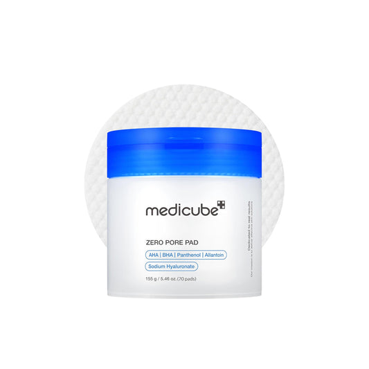 Medicube Zero Pore Pad AHA/BHA – 70 Disques (155 g)
