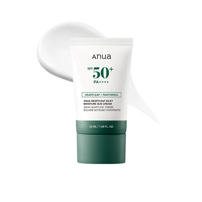 Gamme Anua Routine Complète – Nettoyant + Sérum + Crème Solaire SPF 50+