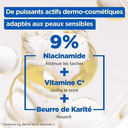 Mixa La Crème Niacinamide Correction Éclat Visage Corps Mains 400 ml