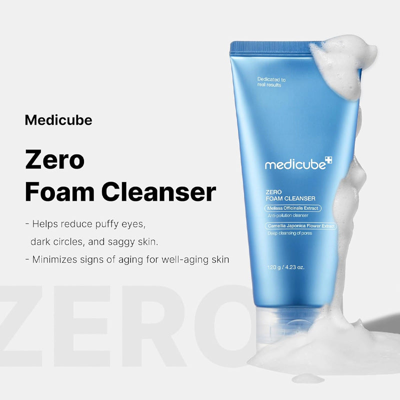 Medicube Mousse Nettoyante Anti Pores Dilates Zero Foam Cleanser 120 ml