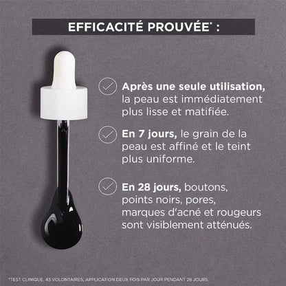 GARNIER AHA + BHA & Charbon Sérum Anti-imperfections