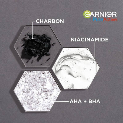 GARNIER AHA + BHA & Charbon Sérum Anti-imperfections