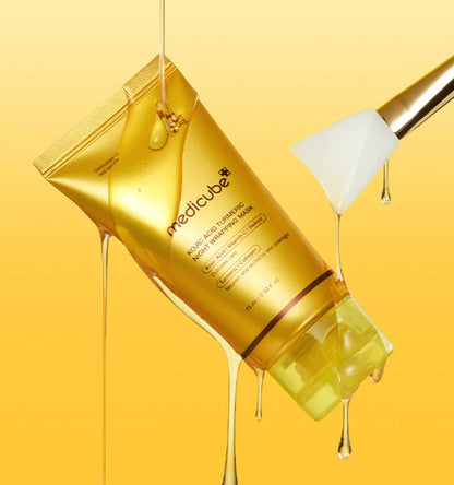Medicube Kojic Acid Turmeric Night Mask – Masque de Nuit Éclat & Anti-Taches