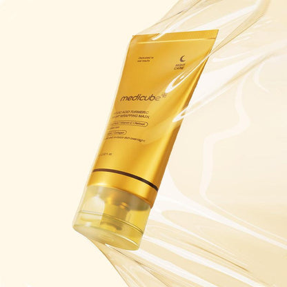 Medicube Kojic Acid Turmeric Night Mask – Masque de Nuit Éclat & Anti-Taches