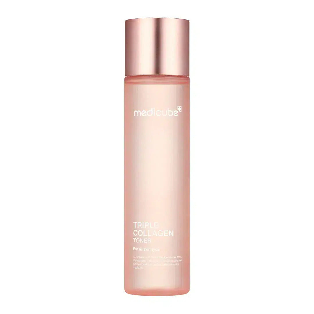 Medicube Triple Collagen Toner 140 ml | Tonique Anti-Âge Hydratant et Repulpant