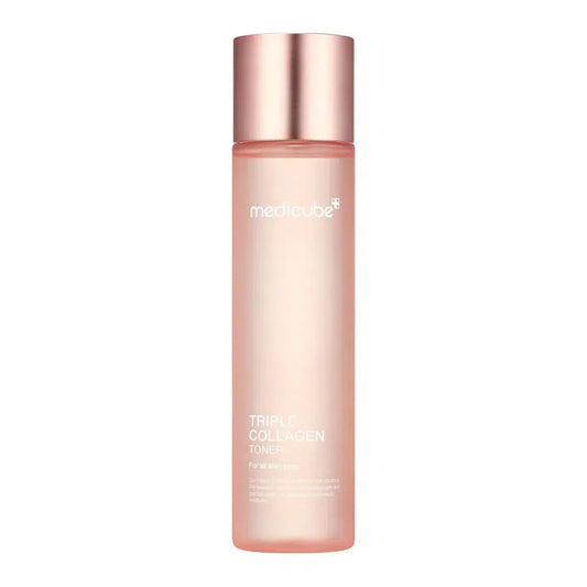 Medicube Triple Collagen Toner 140 ml | Tonique Anti-Âge Hydratant et Repulpant