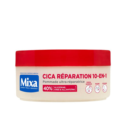 Mixa Cica Repair+ Urée Baume Corporel 10 en 1 Peaux Sèches et Rugueuse 150 ml