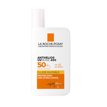 La Roche-Posay Anthelios UVMune 400 SPF 50+ – Fluide Invisible Sans Traces