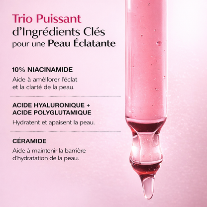 Sérum à la Niacinamide 10% + TXA 4 – Anti-taches & Éclat (30 ml)